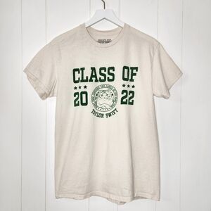 Taylor Swift Class Of 2022 Beige Short Sleeve T Shirt